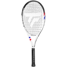 Raketa tenisowa Tecnifibre T-Fight Team OS 105in/275g/Uniwersalna/Rekreacyjna 2025 biała/czarna - naciągnięta -